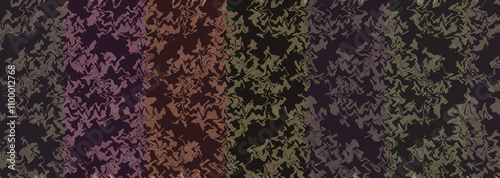 Digital And Textile Design Pattern