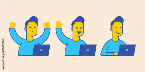 EPS Worker Illustrations Vector Design