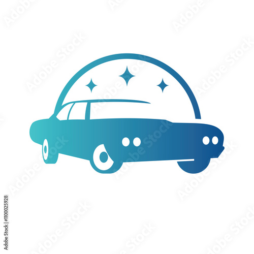 Retro Car Cartoon EPS Vector Illustration
