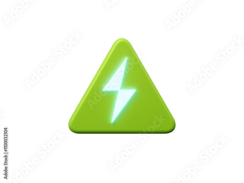 Thunder symbol of energy on transparent background. Green environmental alternative energy concept. Eco friendly clean energy, Earth day world environment. 3d rendering illustration Free Download Thunder symbol of energy on transparent background. Green environmental alternative energy concept. Eco friendly clean energy, Earth day world environment. 3d rendering illustration - GFXLoad
