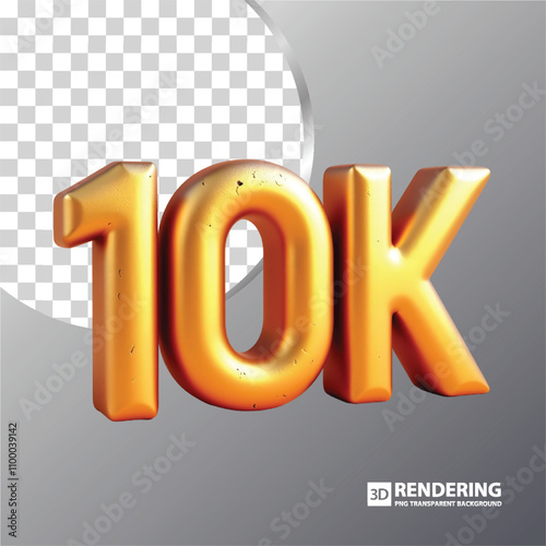 Gold number 10K