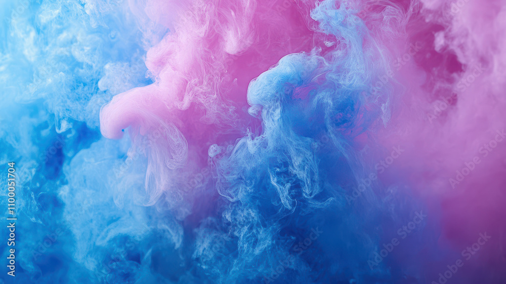 Obraz premium Soft Pastel Abstract Flow