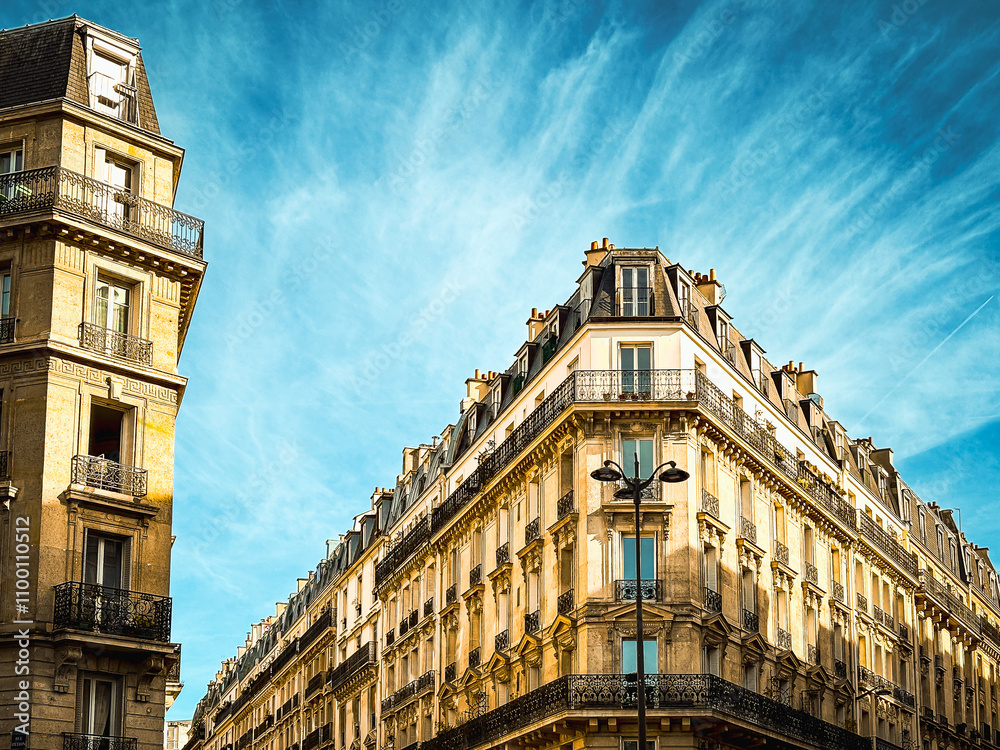 Φωτογραφία Street view of Paris city, France.