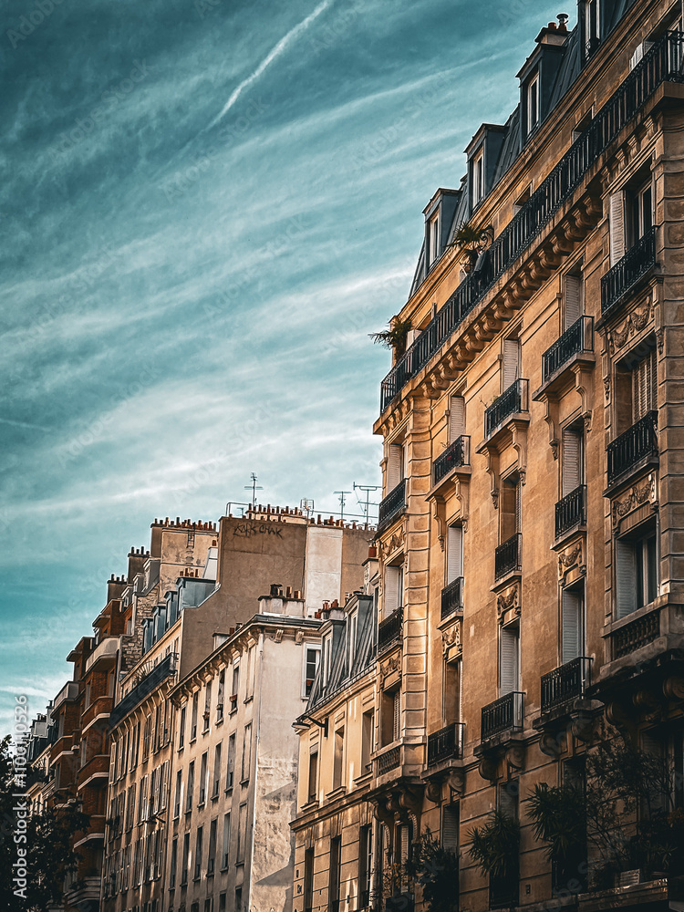 Φωτογραφία Street view of Paris city, France.