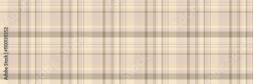 Installing tartan texture plaid, uniform fabric background vector. Geometric textile check seamless pattern in light and pastel colors.