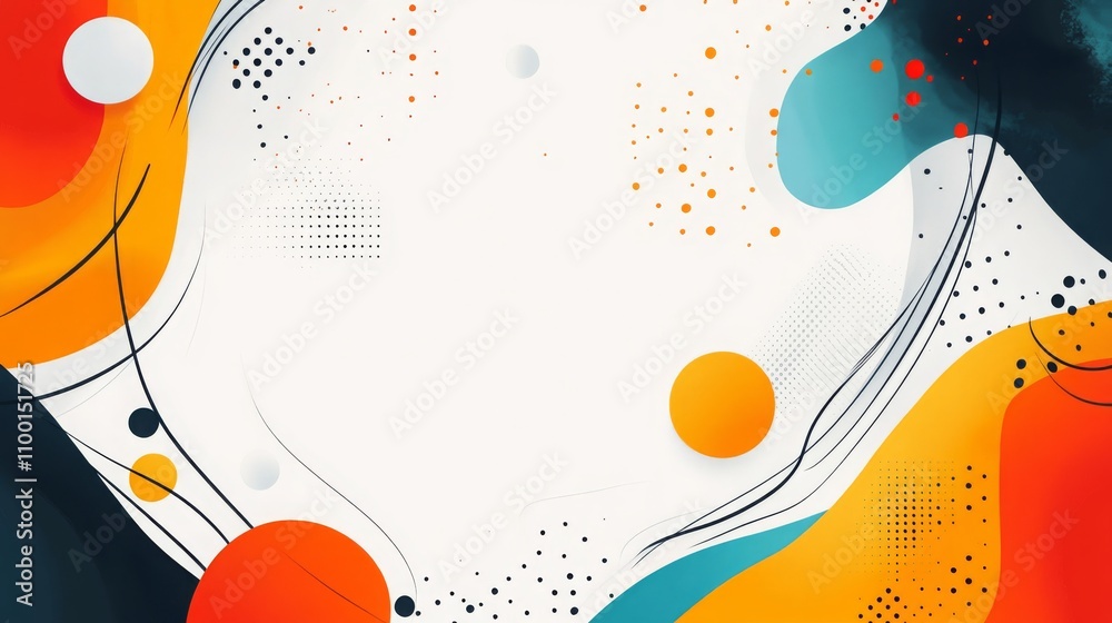 Fototapeta premium Minimalist abstract white background design in vector format.