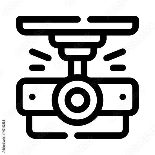 Projector line icon