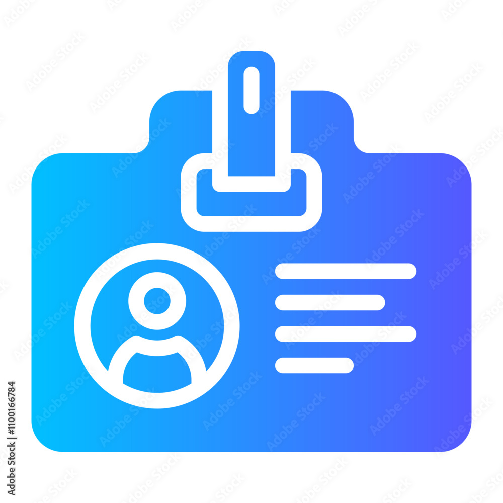 Obraz premium id card