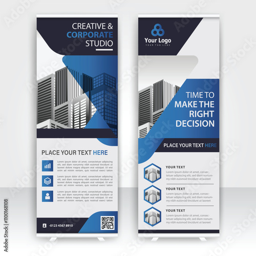 Business growth banner design featuring creative and strategic analysis concepts in modern corporate setting