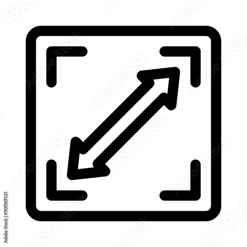 Resize Cursor line icon