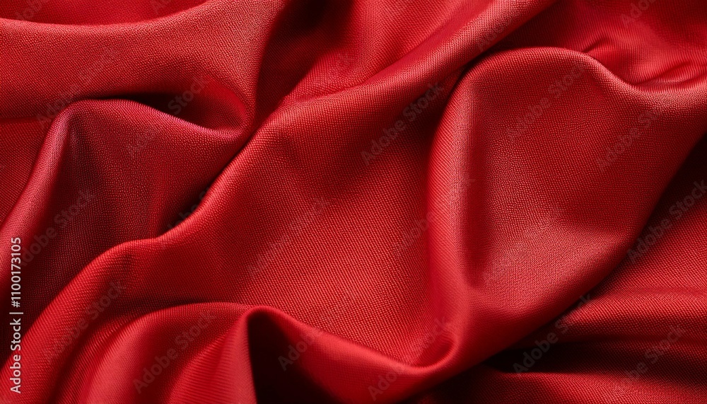 Fototapeta premium red soft fabric texture