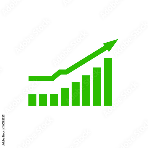 Green upward trend graph Free Download Green upward trend graph - GFXLoad
