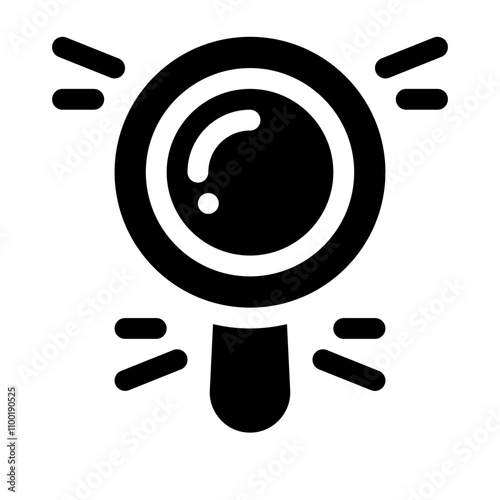 Magnifying Glass glyph icon