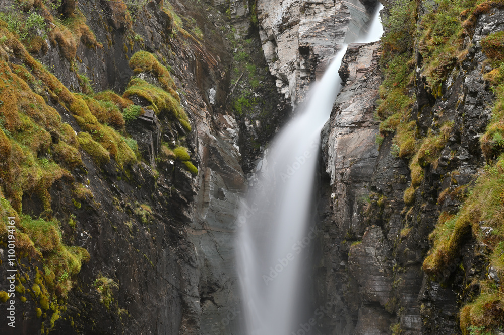 Obraz premium Silverfallet waterfall, Sweden