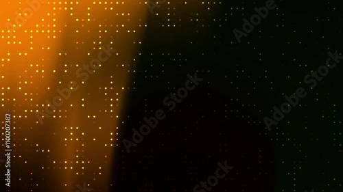 Dark Orange Animated Gradient Background with Dots, Ideal for Intros, Branding Videos, and Presentations