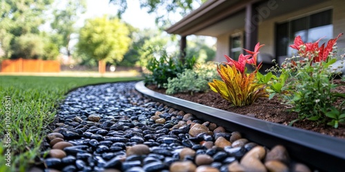 Optimizing water management through proper French drain installation.