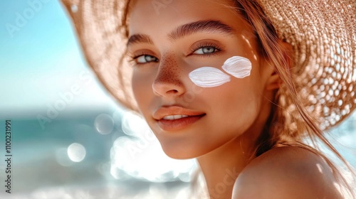 Tips for maintaining youthful skin during sunny weather. photo