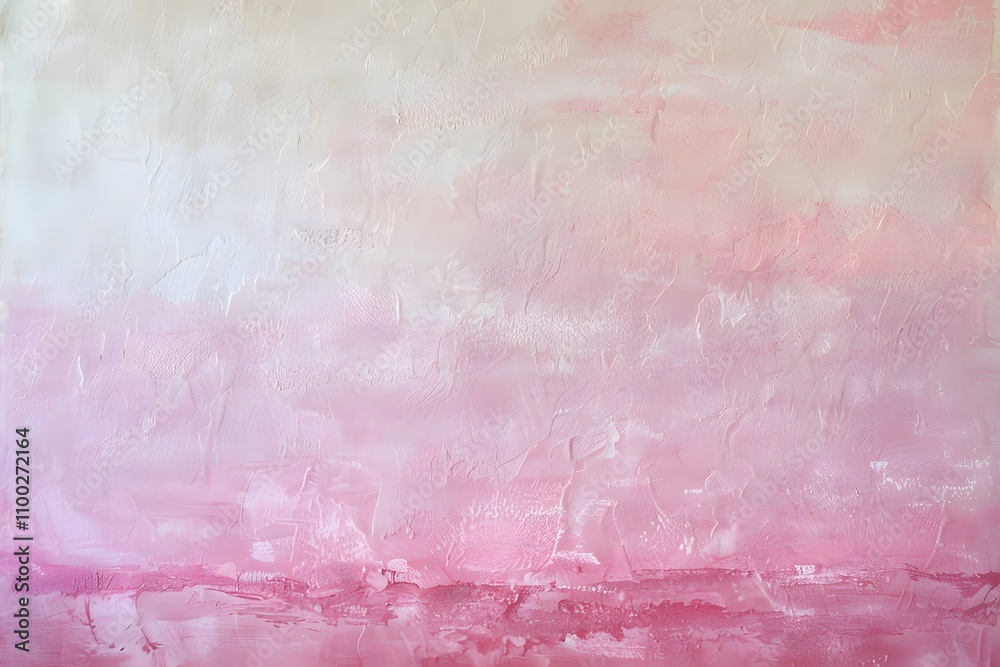 Fototapeta premium Gentle pink background with a smooth blend of blush and pastel shades