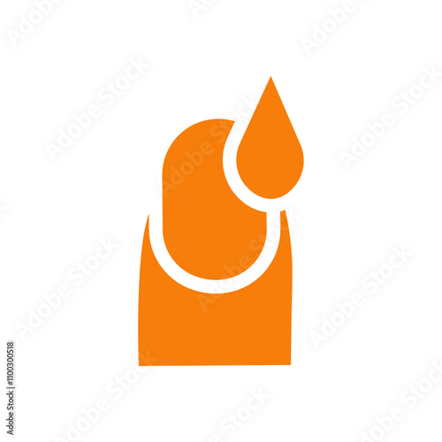 Please do quite pssst icon Outline vector for web ui