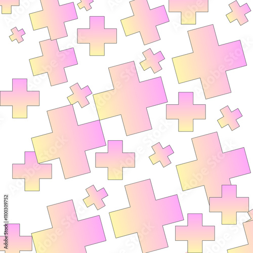 seamless pattern with squares