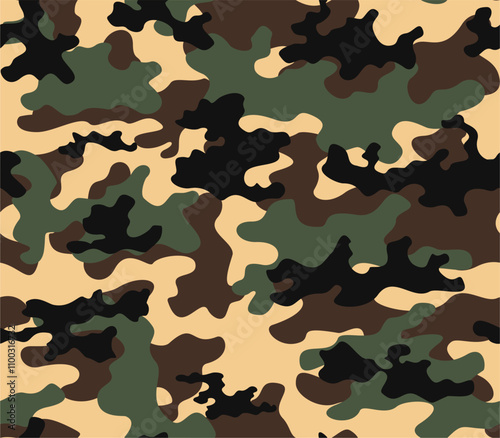 
camouflage military patterns. Vector background for design, seamless army print