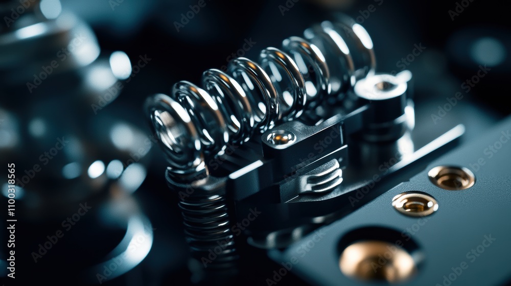 Close-up of a finger rehabilitation device showcasing adjustable springs and ergonomic design, detailed components for precise therapy, emphasizing mechanical precision and usability. Close-up of a finger rehabilitation device showcasing adjustable springs and ergonomic design, detailed components for precise therapy, emphasizing mechanical precision and usability.