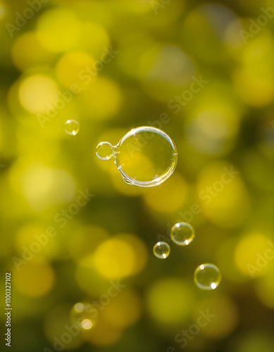 bubbles on the beach