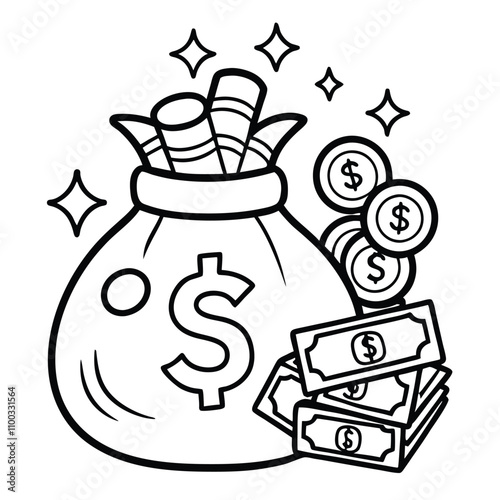 bag of money