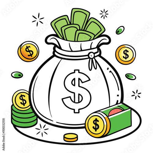  bag of money