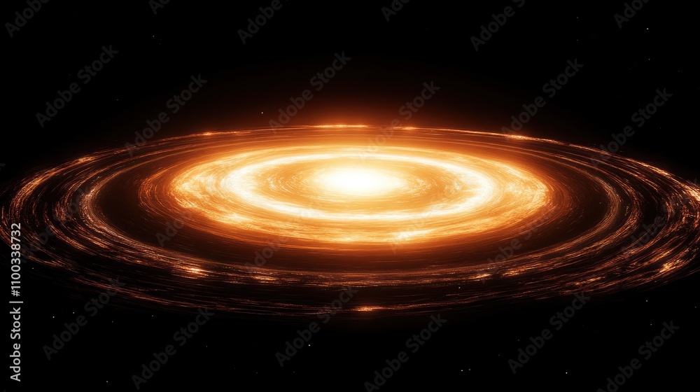 Obraz premium Cosmic space stellar formation digital art