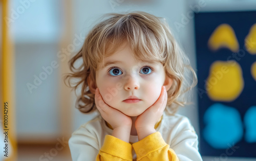 Psychological evaluation of a young child at an Israeli clinic focusing on emotional development and well-being