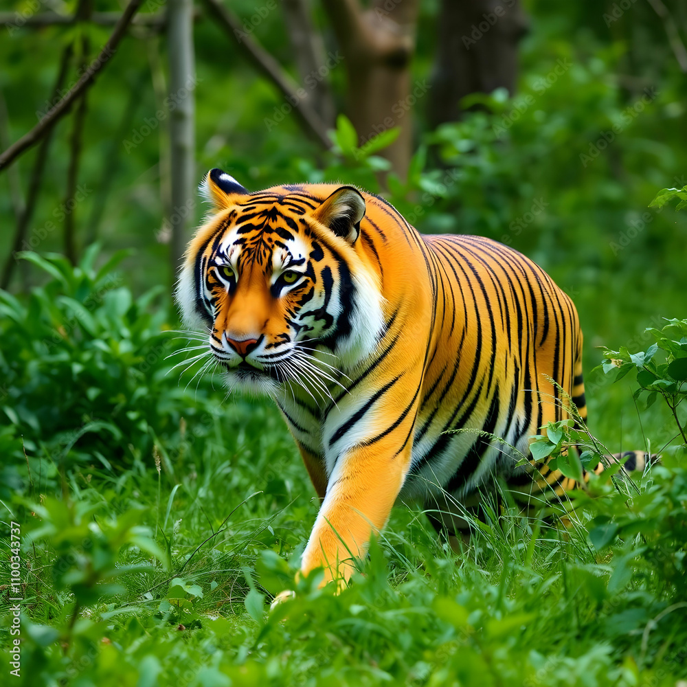 Obraz premium bengal tiger in the nature