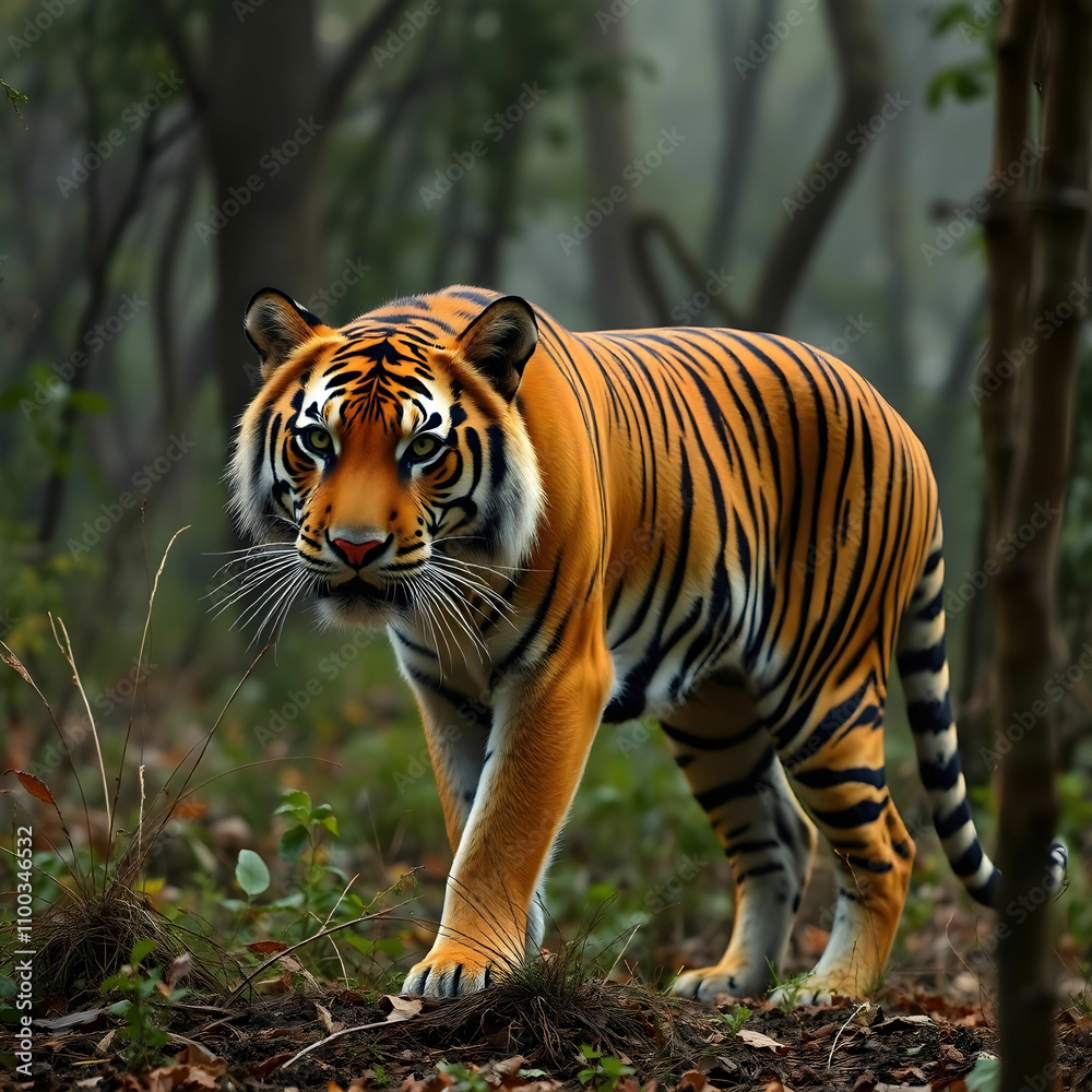 Obraz premium bengal tiger in the nature