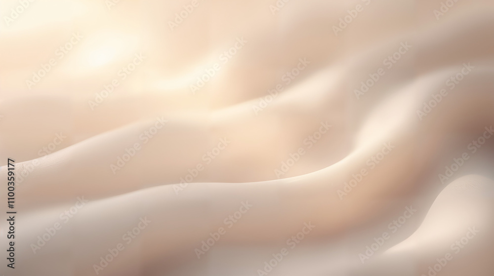 Fototapeta premium Artistic Interpretation of Pale Soft Skin Texture Through Patterns and Light for a Serene Aesthetic