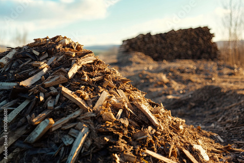 Renewable biomass resources photo