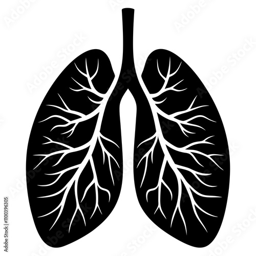 Pulmonary Artery vector illustration