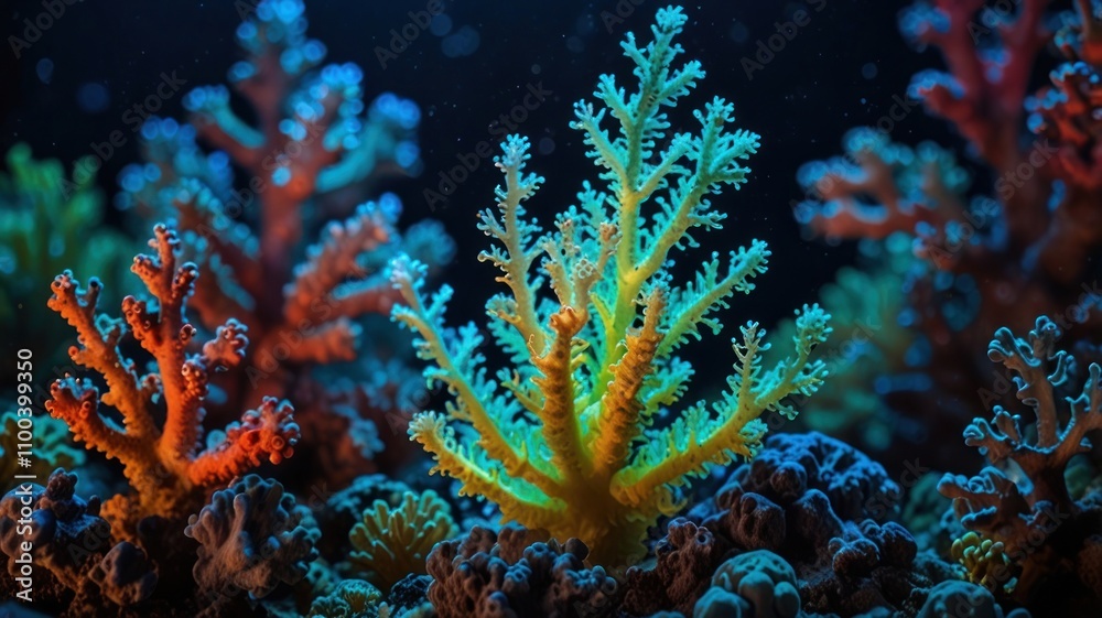 Obraz premium Vibrant Coral Reef