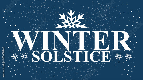 Celebrate the Winter Solstice design templet