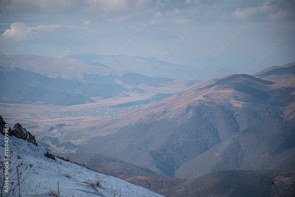Fototapeta premium mountains in the snow