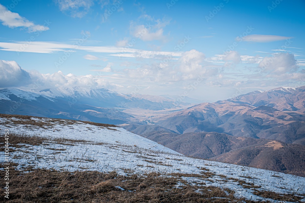 Fototapeta premium snow covered mountains