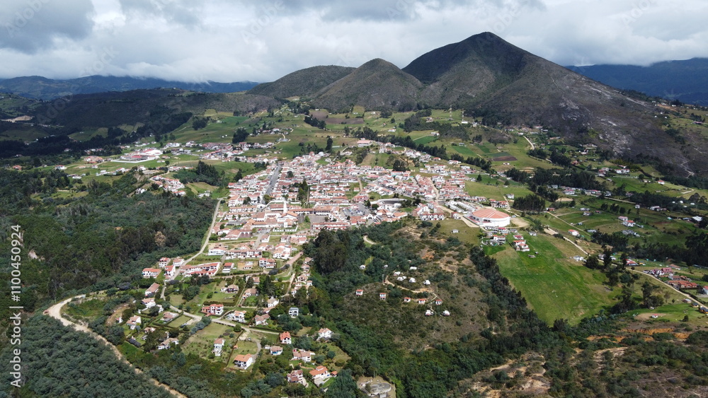 Obraz premium Guatavita, Cundinamarca, Colombia