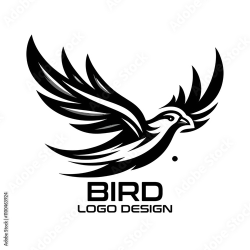 Bird Vector Logo Design photo