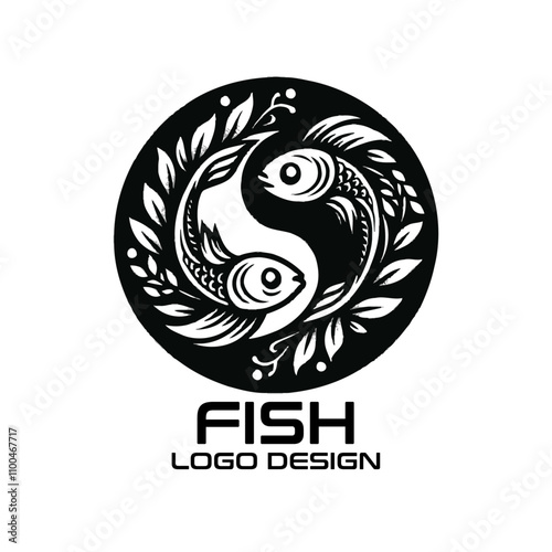 Fish Vector Logo Design