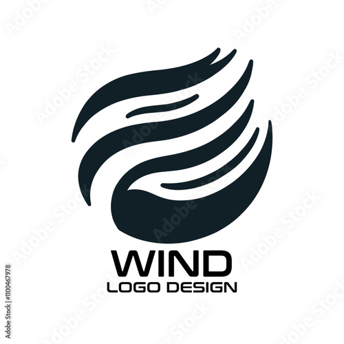 Wind Vector Logo Design