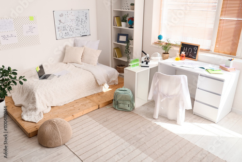 Stylish interior of modern ...