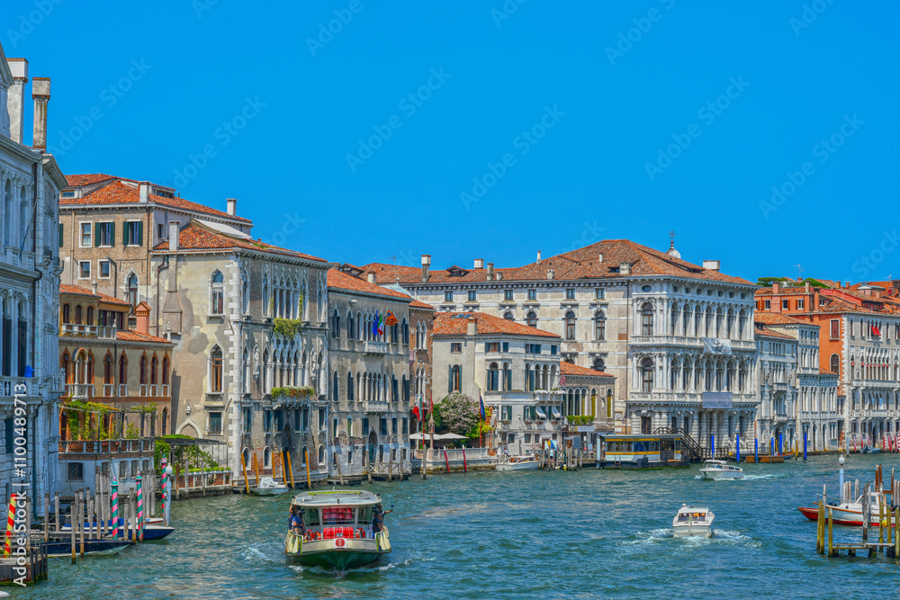 Fototapeta premium Der Canal Grande in Venedig