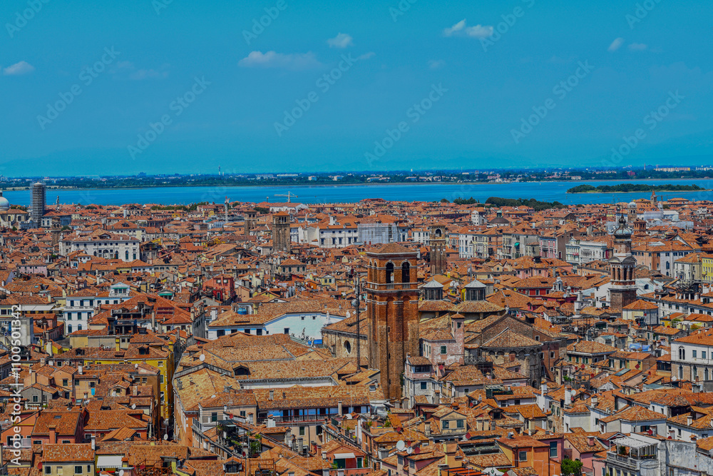 Obraz premium Luftaufnahme Venedig, Italien