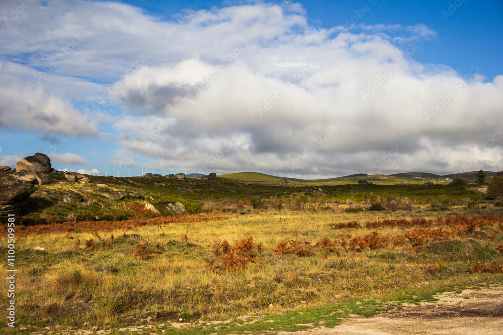 Fototapeta premium Paisagem outonal de montanha