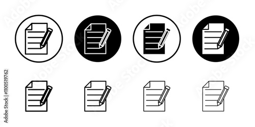 Declarations icon Art design illustration