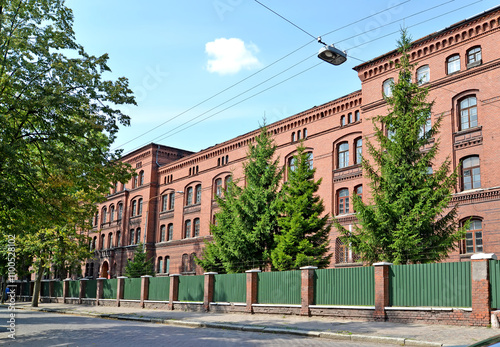 Building of the barracks of the 45th East Prussian Infantry Regiment (1888-1892). Chernyakhovsk, Kaliningrad Oblast photo